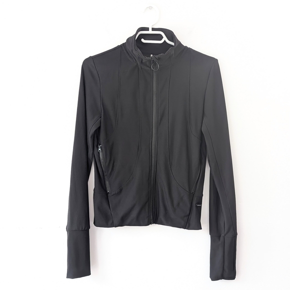 Mondetta Women's Black Lightweight Full Zip Jacket ~ Size Medium - Picture 1 of 8